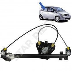 Déflecteurs de vitre latérale Noir Opel Meriva 5 portes 2003-2010 AUTOSTYLE  rèf. CL3187D