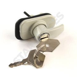 Poignée de coffre pour Renault 4 (4L) (R4) (1961-1992) vendu avec serrure et double de clés 7701029070 2