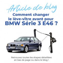 Lève vitre pour BMW Série 3 E46 (1998-2005) avant gauche (côté conducteur) 10