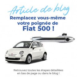 Greensen Poignée de porte extérieure à conduite à droite pour Fiat 500,  Poignée de porte extérieure, Poignée de porte extérieure 