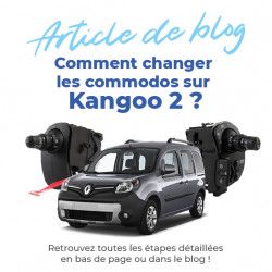 Commodo pour Kangoo 2 (à partir de 2007) feux, phares, éclairage, clignotants et feux anti-brouillard 6