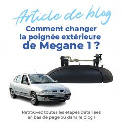 Poignée de porte extérieure pour Megane 1 (1995-2002) avant gauche ou arrière gauche 4