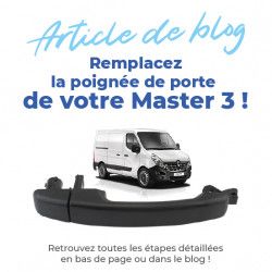 Poignée de porte extérieure Renault Master depuis 2010 avant