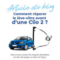 Lève vitre pour Clio 2 (à partir de 1998) AVEC MOTEUR - avant gauche (côté conducteur) (5 portes) 10