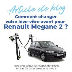 Lève vitre pour Megane (2002-2008) avant gauche (côté conducteur) (5 portes) 5