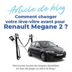 Lève vitre pour Mégane 2 (2002-2008) avant droit (côté passager) (5 portes) 5