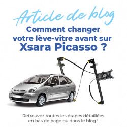 Lève vitre pour Citroën Xsara Picasso (1999-2010) avant gauche (côté conducteur) 4