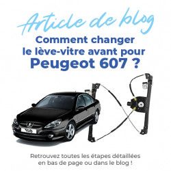 Lève vitre pour Peugeot 607 (2000-2011) avant gauche (côté conducteur) 8