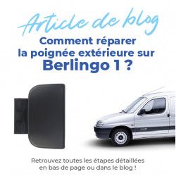 Poignée de porte extérieure pour Berlingo 1 (1996-2008) avant gauche,avant droite ou porte porte battante arrière 5