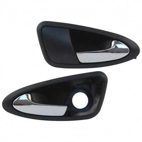 Poignées de porte intérieures pour Seat Ibiza (avant) (chromée) | 6J1837114A, 6J0837113A | Star-Pièces