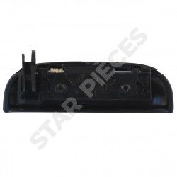 2 manijas de puerta exterior para Nissan Micra (1992-2002) delantero izquierdo + delantero derecho (negro) 4