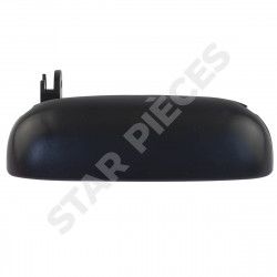 2 manijas de puerta exterior para Nissan Micra (1992-2002) delantero izquierdo + delantero derecho (negro) 5