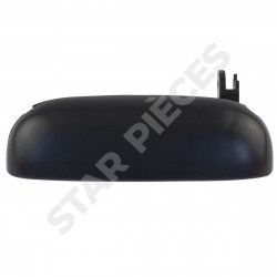 2 manijas de puerta exterior para Nissan Micra (1992-2002) delantero izquierdo + delantero derecho (negro) 6