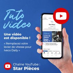 Palanca de cambio manual para Iveco Daily 4 (2006-2012) con bloque de fijación y pomo de velocidad (6 velocidades) 8