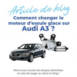 Moteur d'essuie-glace arrière pour Audi A3 (2003-2012) 6