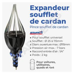 Pince à soufflet de cardan (pour soufflet de cardan universel ou d'origine) 5
