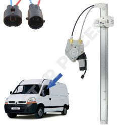 Lève vitre pour Nissan Interstar (2002-2011) AVEC MOTEUR - avant gauche (côté conducteur) 4