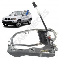 Mécanisme poignée de porte intérieure pour BMW X5 E53 (1999-2006) avant gauche (côté conducteur) 4