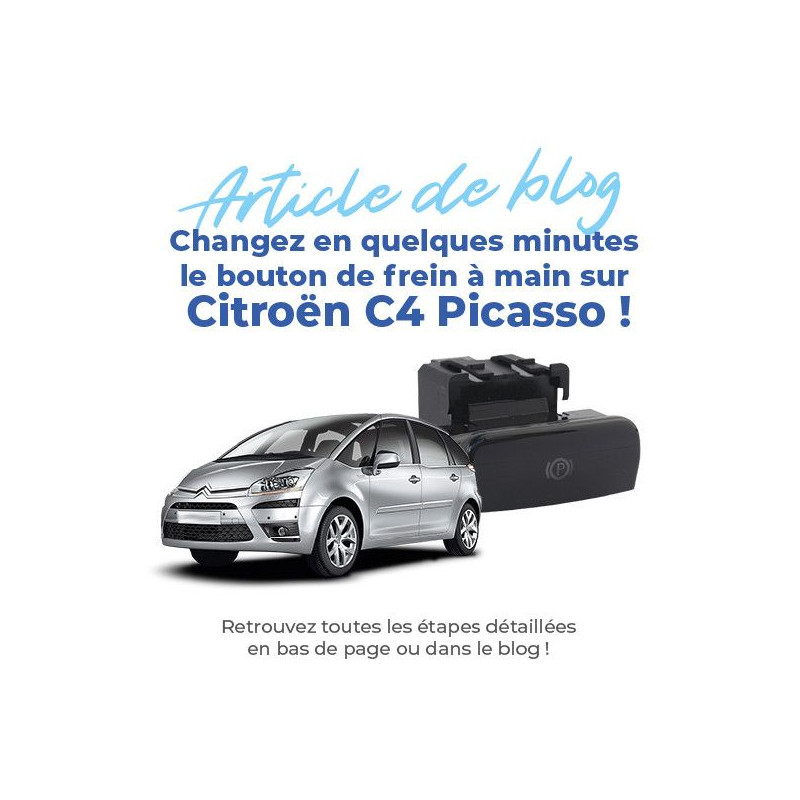 Bouton interrupteur de frein à main électrique Citroën C4 Picasso