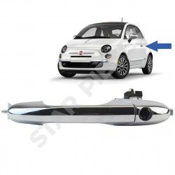 Poignée de porte extérieure pour Fiat 500 (à partir 2007) avant gauche (côté conducteur) 2