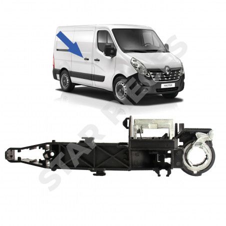 Produktbild von Seitentürgriff Links Master 3 III Movano B NV400 10