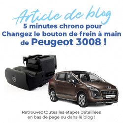 Bouton frein à main pour Peugeot 3008 (2009-2016) commande électrique-bouton frein parking 9