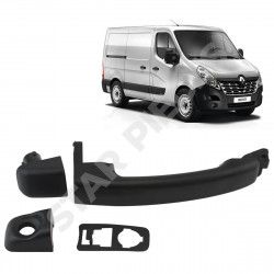 Poignée de porte extérieure pour Opel Movano B (à partir de 2010) avant gauche ou droite, latérale gauche ou droite, ou arrière 2