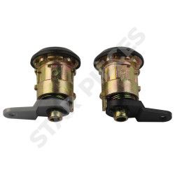 Lot de 3 serrures de porte + neiman pour Ford Fiesta (1989-2002) avec double de clés 5