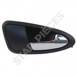 Poignée de porte intérieure pour Seat Ibiza (2008-2017) avant droite (côté passager) (chromée) 3
