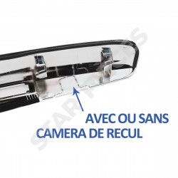 Poignée de coffre pour Nissan Qasqhai (2007-2013) baguette de coffre complète (chromée). Avec ou sans option camera de recul 3
