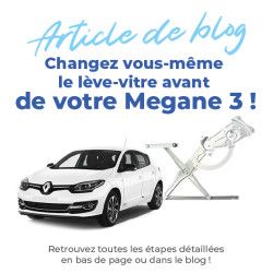 Lève vitre pour Megane 3 (2008-2016) avant gauche (côté conducteur) (5 portes) 7