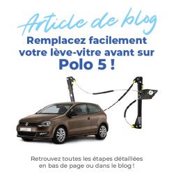 Lève vitre pour Polo 5 (2009-2017) avant droit (côté passager) (3 portes) 6