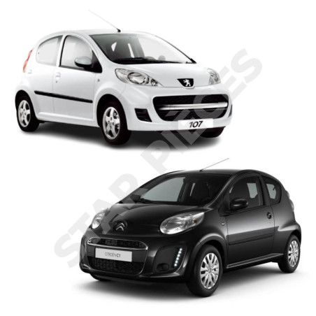 Rubber Automatten Geschikt Voor Citroën C1, Peugeot 107, Toyota Aygo Vanaf 2005