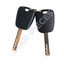 Serrure de porte pour Citroen C2 (2003-2010) avant gauche (côté conducteur) vendu avec double de clé 3