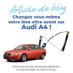 Lève vitre pour Audi A4 (2000-2008) avant gauche (côté conducteur) 6