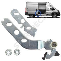 Roulette de porte latérale pour Ducato (à partir de 2006) galet inférieur 1376702080, 1611731580 2