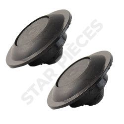 2 boutons poussoir intérieur pour Citroen Jumper 3 (à partir de 2006) porte arrière battante droite et gauche 735426396 4