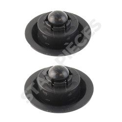 2 boutons poussoir intérieur pour Fiat Ducato 3 (à partir de 2006) porte arrière battante droite et gauche 735426396 5