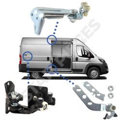 Kit roulettes de porte latérale pour Boxer 3 (à partir de 2006) porte coulissante droite 1