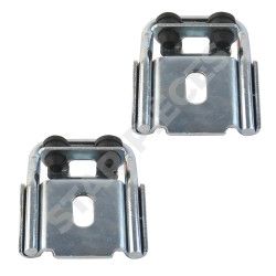 2 crochets de fermeture de battante pour Master 2 (1997-2010) supérieur ou intérieur porte battante arrière gauche 8