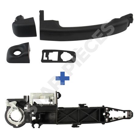 Support De Mécanisme De Poignée De Porte Avant Droite Pour Renault Master III 2.3 DCi 2010 - Compatible Opel Movano, Nissan NV400