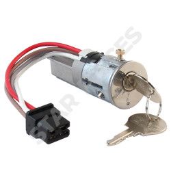 Bombín de arranque para Renault R12 (1969-1980) con 2 llaves 3