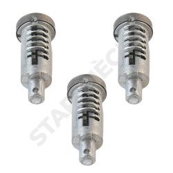 3 serrures pour Renault 4L (1961-1992) barillet avant et serrure de coffre ou de neiman 7700514510 4