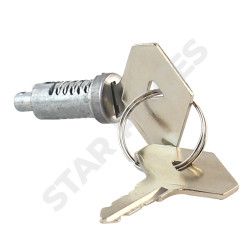 3 serrures pour Renault 4L (1961-1992) barillet avant et serrure de coffre ou de neiman 7700514510 5