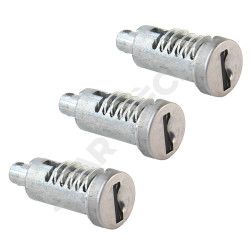 3 serrures pour Renault 4L (1961-1992) barillet avant et serrure de coffre ou de neiman 7700514510 7