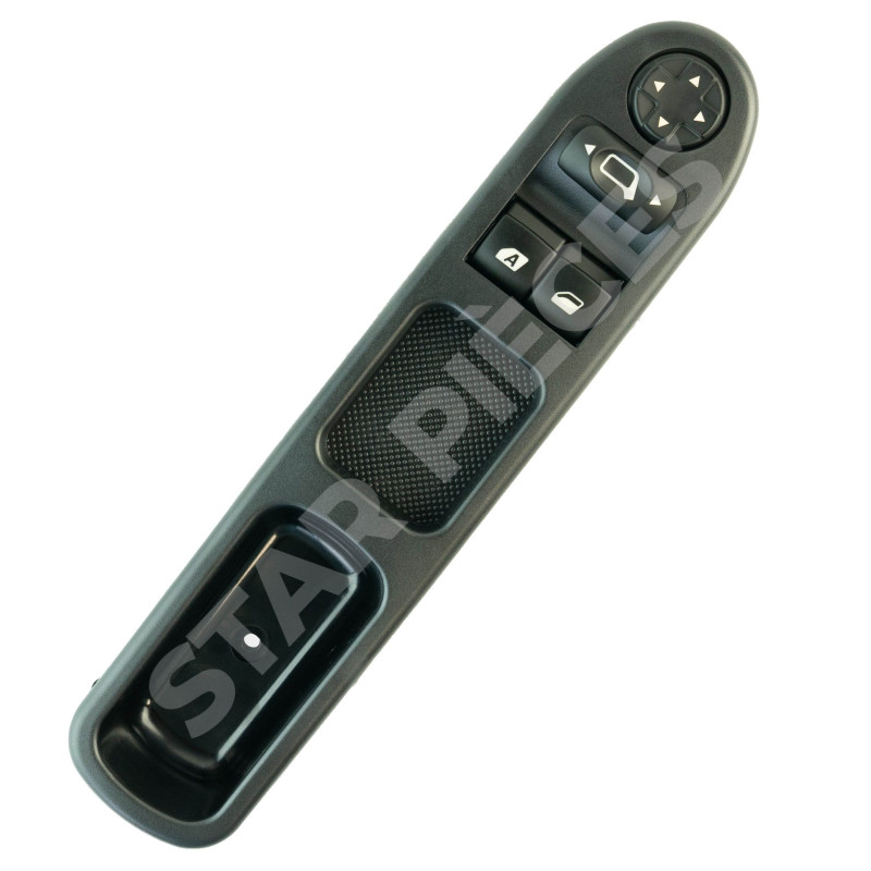 Interrupteur Commande Leve Vitre Pour Peugeot 207 2007-2015 6554QC 6490HQ 2 Pièces Interrupteur De Commande De Fenêtre Côté Passager Côté Conducteur 6554HJ 6554.QC Bouton Fenêtre