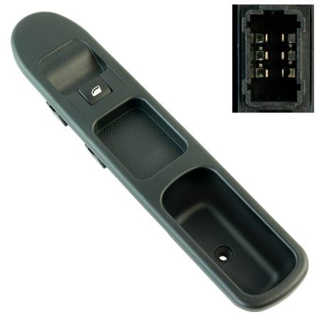 Commande lève-vitre pour Peugeot 207 et 207+ (2006-2014) (avant droit) | 6554QK | Star-Pièces