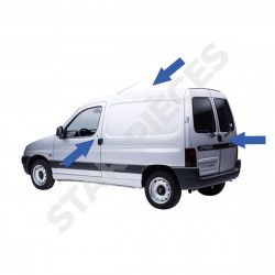 3 serrures de porte pour Berlingo 1 (1996-2008) avant gauche + droit + porte latérale ou battante 4