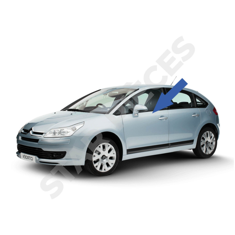 Commutateur Lève-vitre Avant Gauche Pour Citroën C4 I LC 2004-2011 – Remplacant Référence 6554HA