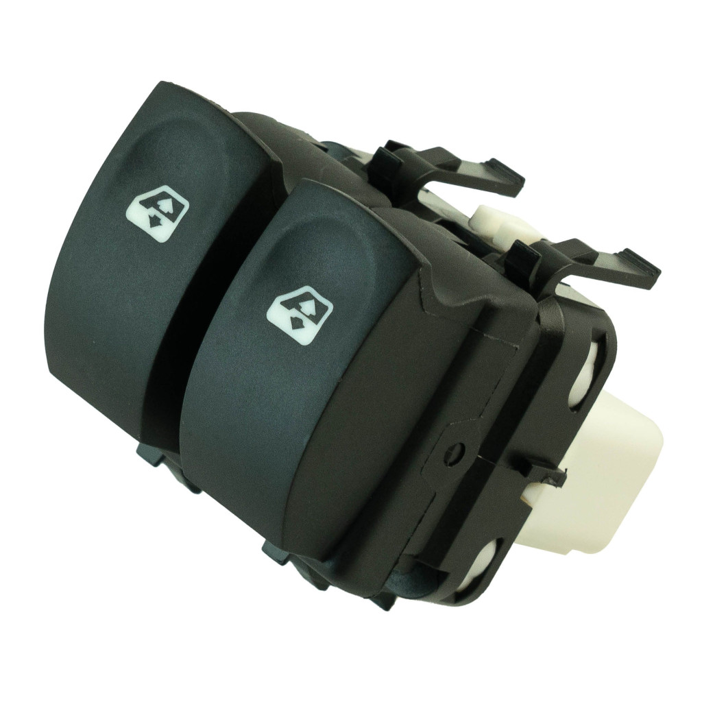 Botón elevalunas para Clio 3, Twingo 2 y Modus (2004-2014) delantero izquierdo (con función confort)